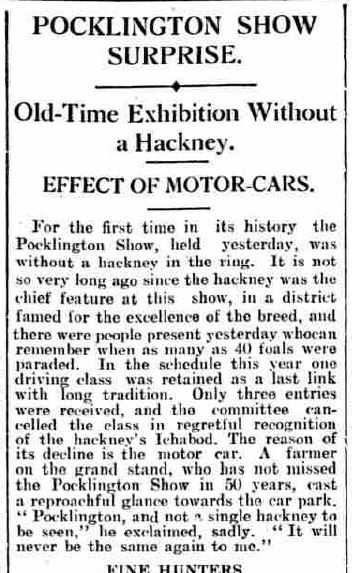 1930 Pocklington Show